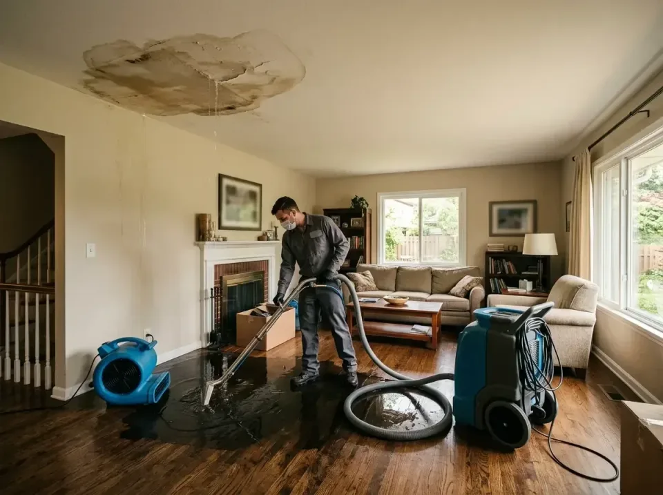 attic-pipe-burst-ceiling-drip-008 — frequently asked questions, Water Damage Restoration & Carpet Care in West Columbia, TX